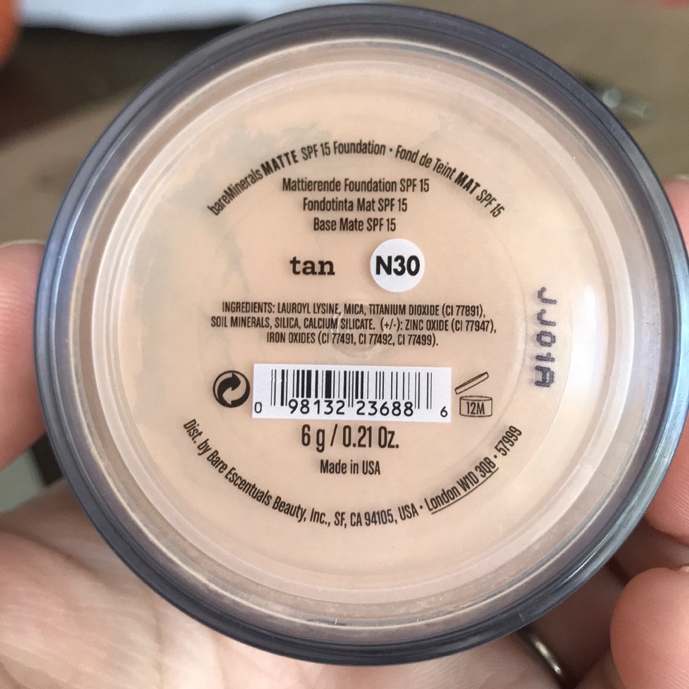 NEW Bare Minerals Matte Foundation